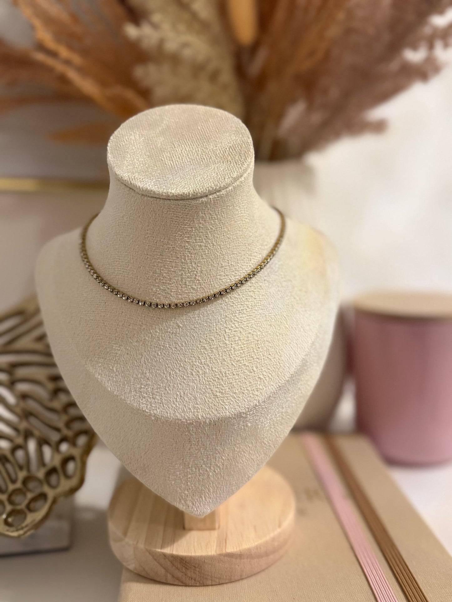 Luxe Sparkle Gold Necklace 💎