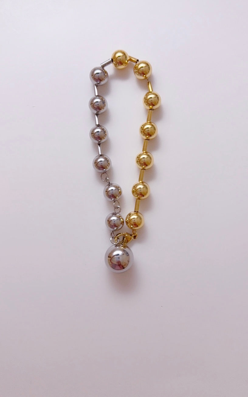 Two Tones Ball Bracelet