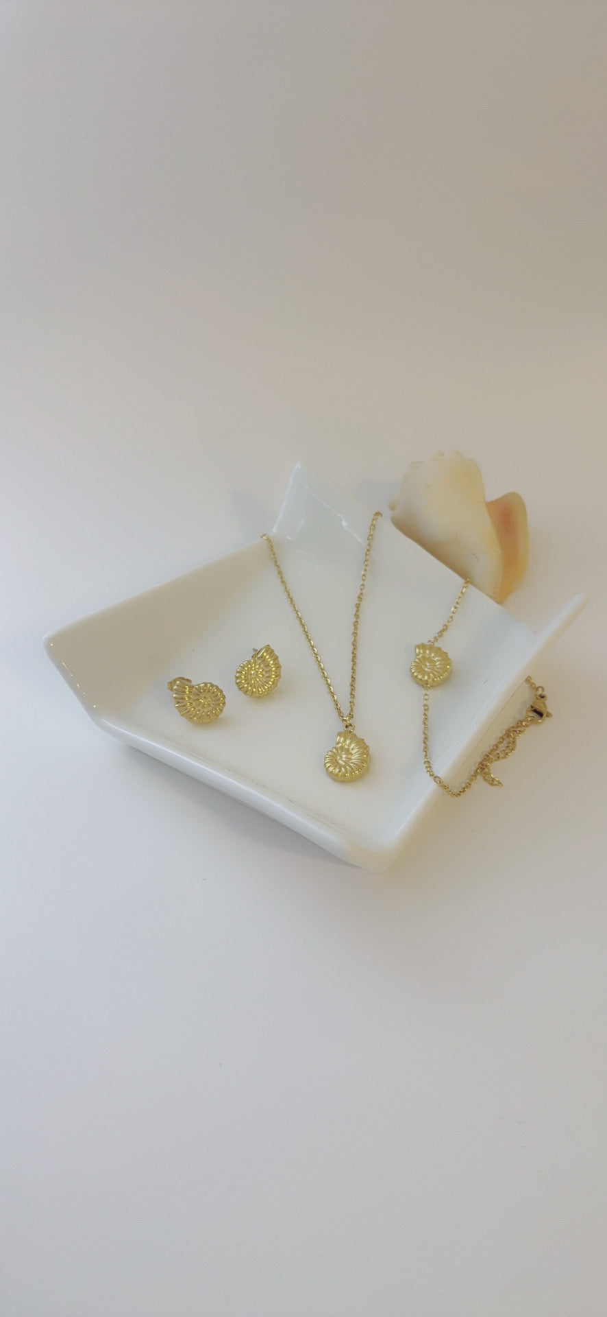Snail Gold Set