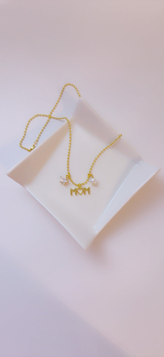 Mom Star Necklace