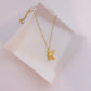Initial Gold Necklace