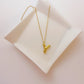 Initial Gold Necklace