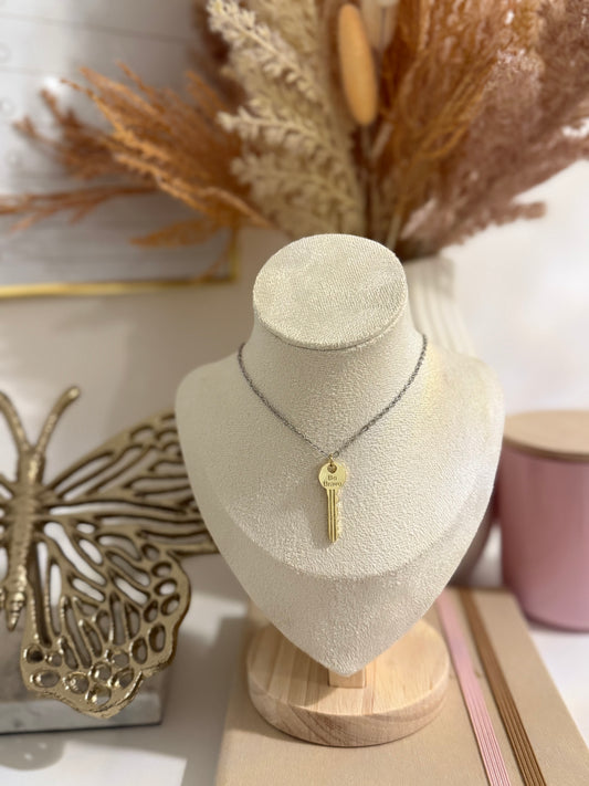 Brave Key Necklace