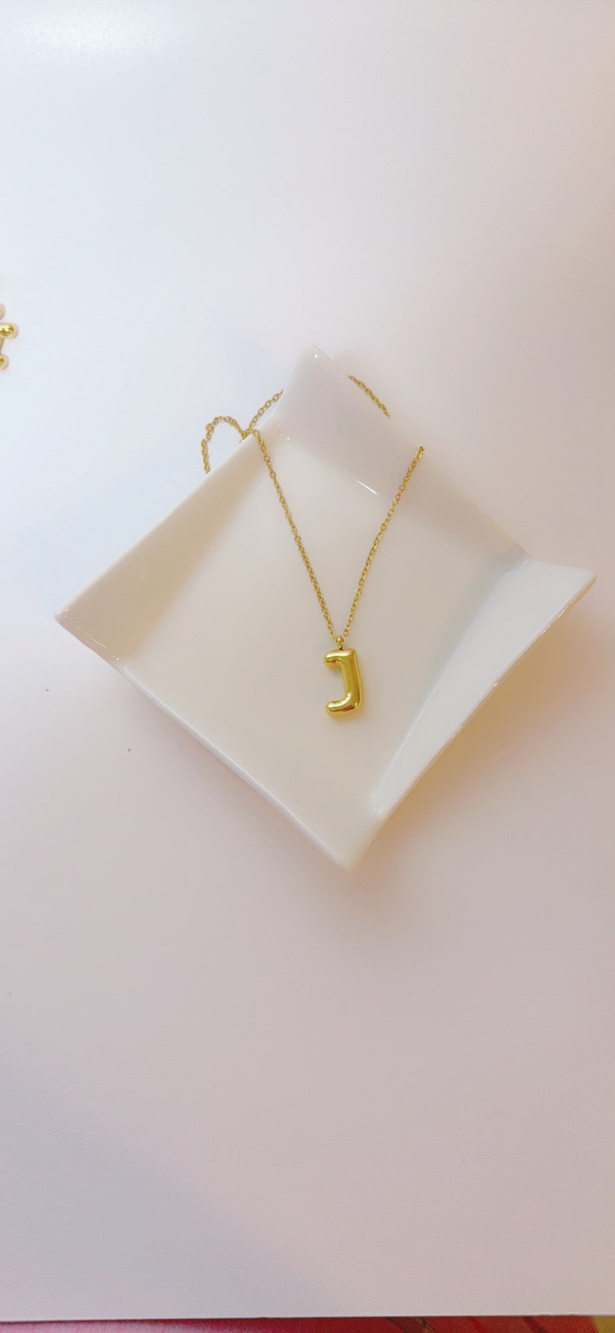 Initial Gold Necklace