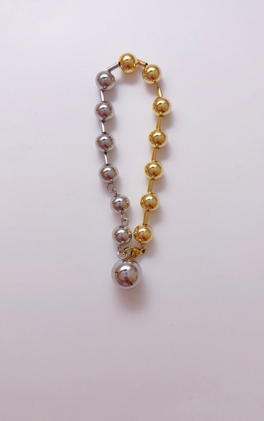 Two Tones Ball Bracelet