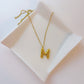 Initial Gold Necklace