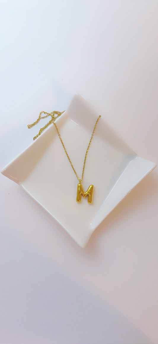 Initial Gold Necklace