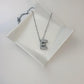 Initial Silver Necklace