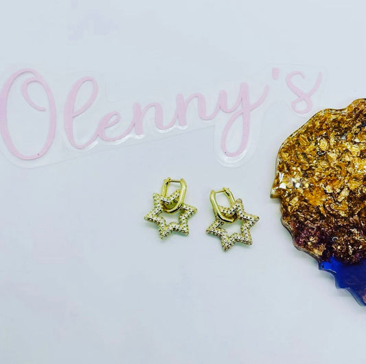 Star Mini Hoops