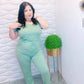 Teal Jumpsuit