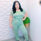 Teal Jumpsuit